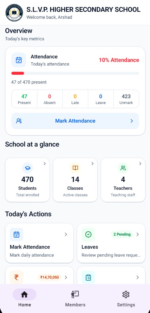 EduForest Teacher App